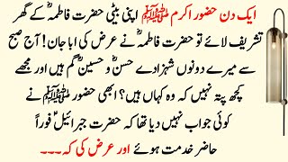 Hazrat Hussain R.A Aur Hazrat Muhammad SAW Ki Mohabbat ॥ Moral Stories In Urdu ॥ Noorani Talks #228