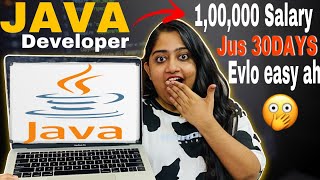 Master Java in 30 Days🔥How to become JAVA DEVELOPER in 30DAYS - The Fast Track to Learning Java🛑😳