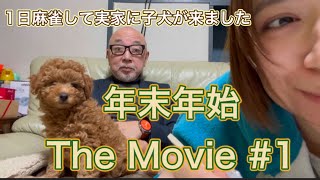 #1【年末年始 The Movie】一日中麻雀した後は、やっぱりラーメンで締めて実家で犬愛でるしかないっしょ！？(麻雀大負け)