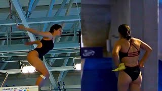 Alisa Zakaryan | Highlights | Women's diving | 10M Platform #diving #sports