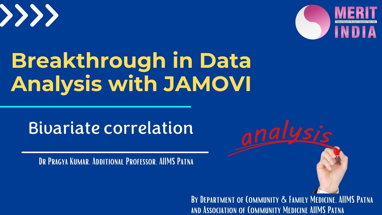 2nd Jamovi Bivariate Correlation Youtube