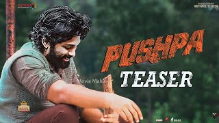 Pushpa Official Teaser Update | Pushpa Teaser | Allu Arjun | Rashmika Mandanna