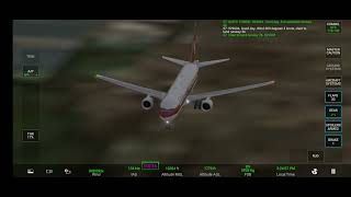 RFS-Real Flight Simulator Boeing 767-300 Air Canada Felipe Angeles Intl to Quito Full Landing.#rfs