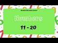 Counting Numbers (11 to 20)  #education #learning #homeschooling #children #earlylearning