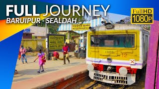 Baruipur to Sealdah Full Journey Coverage by EMU Train :: Eastern Railway