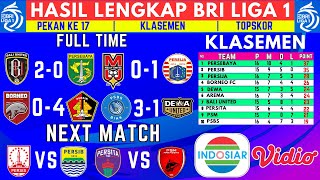 HASIL LIGA 1 | HASIL LIGA 1 HARI INI | HASIL LIGA 1 MALAM INI