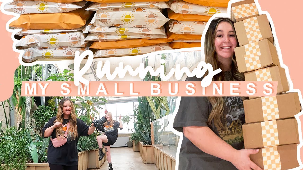 Photoshoot Launch Day Small Business Vlog Youtube