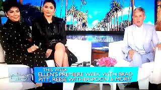 Ellen DeGeneres Season 17 Premiere ~ Kris & Kylie Jenner  (3)
