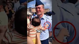 This soldier dad was reunited with his baby boy ❤️