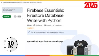Firebase Essentials Firestore Database Write with Python