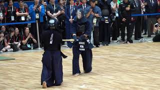 19 World Kendo Championships 2024 Men Individual Matsuzaki (Japan) vs Jeong (Korea)