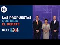 Estas fueron las propuestas de los candidatos a la jefatura de gobierno de CDMX en el tercer debate