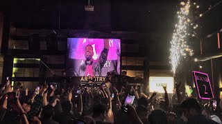 Dj Chetas Titliaan Live Entry | Artistry Club | Hyderabad