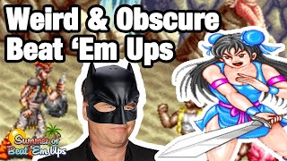 Rare, Weird \u0026 Obscure Arcade Beat 'Em Ups NO ONE Talks About!