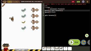 CodeMonkey Skill Mode 9-6
