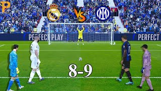 Longest Penalty Shootout | Real Madrid vs Inter | PES23 PC Gameplay #realmadrid