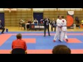 bikarmót 1 okt 2016 kumite jón ingi vs. Ágúst