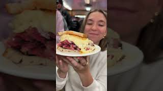 NYC's Most Famous Sandwich - Katz's Deli #foodie #nyc #food