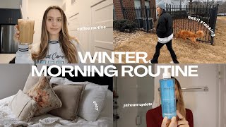 SPEND THE MORNING WITH ME ❄️ 9AM cozy, realistic WINTER weekend morning routine