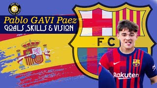Pablo Páez Gavi 2021 - The Next Barcelona Star - Skills & Goals