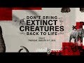 LIVE DEBATE – Don't Bring Extinct Creatures Back to Life