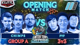 ❄️​ Winter Team Championship: CHIMPS vs FYF | AOE4