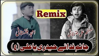 Janam Fida e Haideri Best Remix  | Sadiq Hussain | Amjad Baltistani   Muazzam Ali جانم فدائے حیدری |