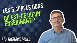 QU'EST CE QU'UN ENSEIGNANT (le docteur) - Laurent BOSHI