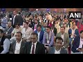 pm narendra modi felicitated at the advantage assam 2.0 investment and infrastructure summit