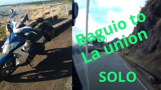 SOLO RIDE : BAGUIO TO LA UNION VIA NAGUILIAN ROAD [EPISODE 1] KYMCO SUPER 8