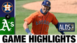 Carlos Correa homers twice in Astros' Game 1 win | Athletics-Astros ALDS Game 1 Highlights