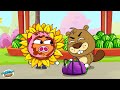 police s disguise lesson police cartoon funny cartoon for kids lamba lamby kids songs