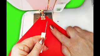 Sewing tricks and tricks to sew neatly and quickly