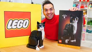 COSTRUIAMO UN GATTO LEGO GIGANTE