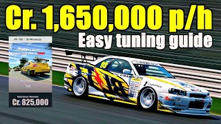 Easy and fun Money Method | Nissan GTR R34 Engine Swap Tune |New update 1.45 | GT7 Money Grind