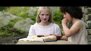 Heidi (2015) | Heidi teaches Klara to eat mountain-style Clip | Anuk Steffen | Anna Schinz