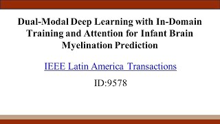 Video Abstract - IEEE Latin America TransactionsID:9578