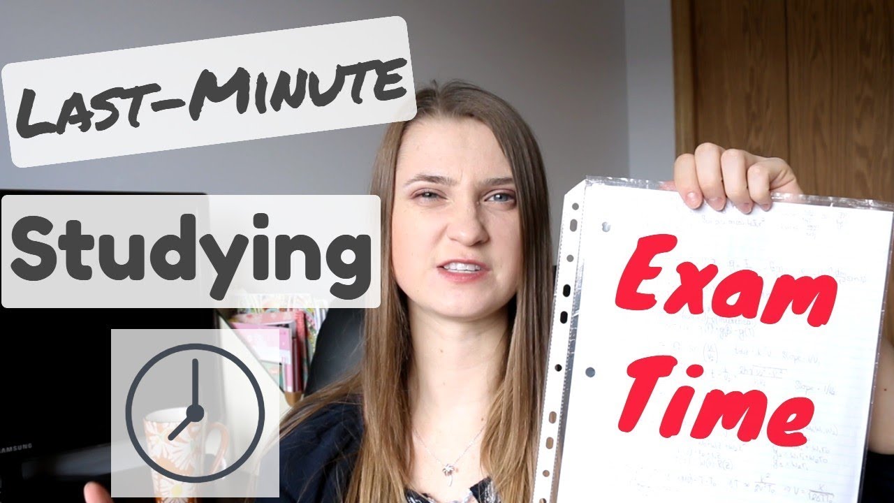 Last Minute Studying Tips Before Exams. - YouTube