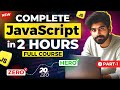 JavaScript Full Course For Beginners (Part-1) | Learn JS Variable, Operators & DataType in 2024