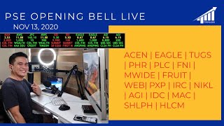 PSE OPENING BELL LIVE | NOV 13 2020