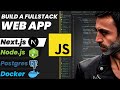 Next.js, JavaScript, Docker: Build a fullstack REST API using Node.js, Express, Prisma, PostgreSQL