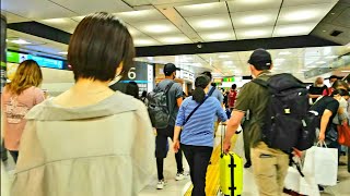 【4K】Tokyo Walk - Inside the Tokyo Station platform 東京駅ホーム内を歩く 2020.09