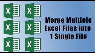 Merge Multiple Excel Files into 1 File in just few Seconds !!