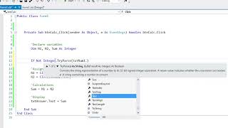 Data Validation | How to Use Integer.TryParse to Check Numbers | VB.NET
