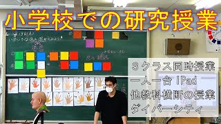 【研究授業】「肌の色」をテーマに小学校で特別授業をしました／ICT機器活用／オンライン授業／日本語字幕利用可能