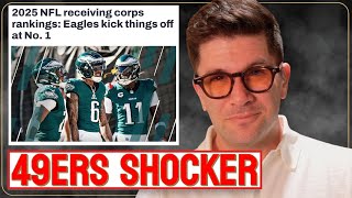Shocking NFL Ranking for 49ers Receivers!
