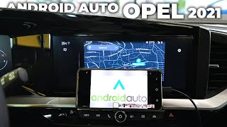 New Opel Android Auto Demonstration Multimedia System 2021