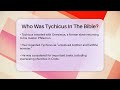 who was tychicus in the bible biblemadeclear.com