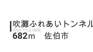 茶屋ヶ鼻トンネル　吹灘ふれあいトンネル　佐伯市