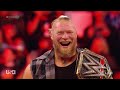 Brock Lesnar Returns to Raw as a Champion  WWE Raw Highlights 1322  WWE on USA